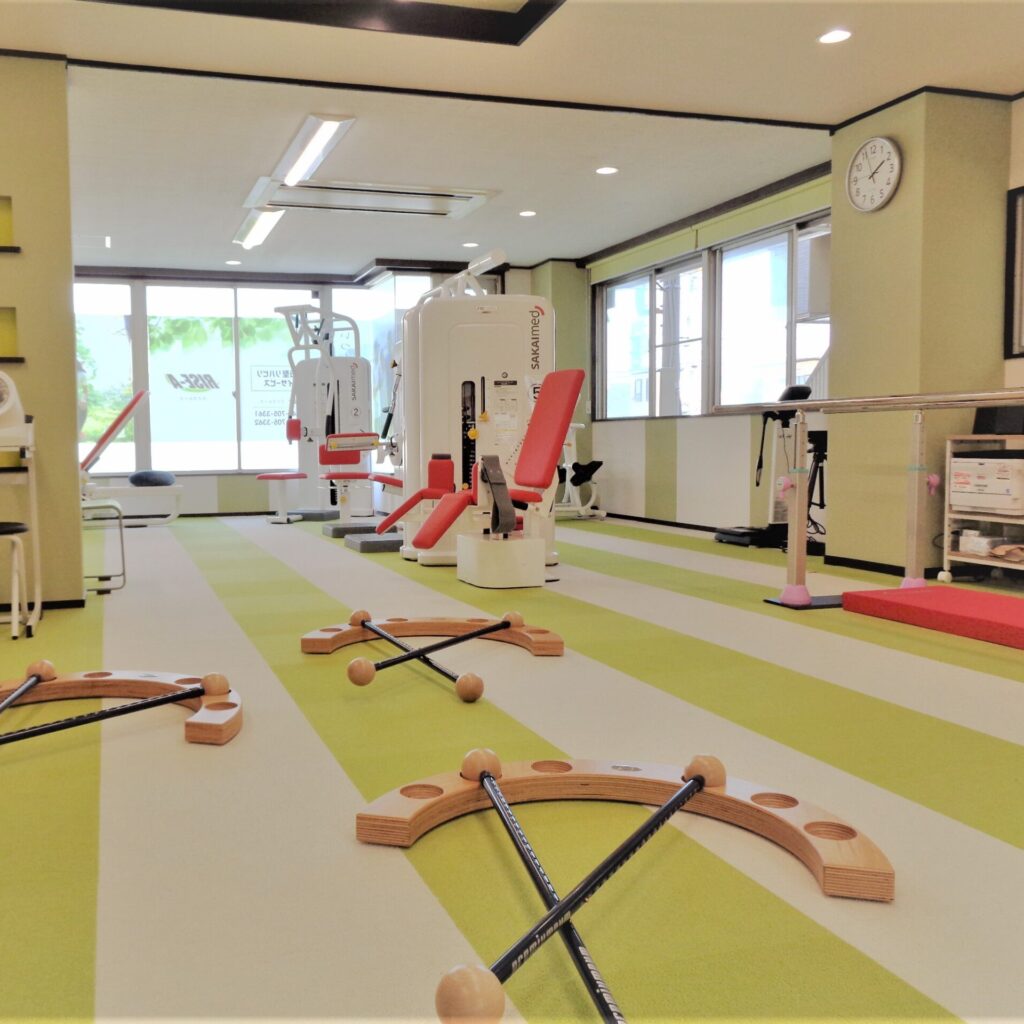 ありていフィットネスの運動器具