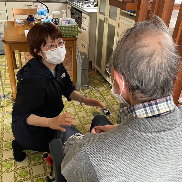 訪問看護ステーションの風景